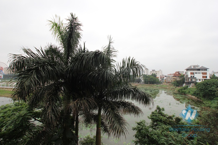 Furnished house available for rent on Au Co street, Tay Ho, Hanoi